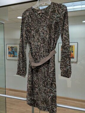 Charlie Jade Long Sleeve Midi Dress